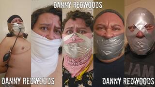 Gag Talking and Struggling in Different Intense Gags!