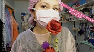 2 5 HOUR LIVESTREAM Ended up doing 3 customs with 3 fans tips! So BTS making of them hehe! Nurse Pegging her patient while sounding you! Evil dentist drills holes and extracts your tooth! Dr. Luna preforms surgery to remove objects out of your ass