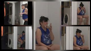 EMERGENCY COFFEE INDUCED DUMPING And BURPING PLUS NOSE BLOWING AND FEED W CHAT