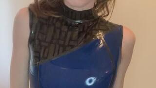 Dancing While You Worship My Latex & Thigh Highs