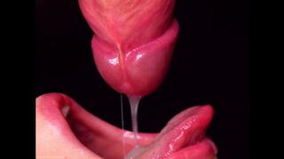 Extreme Close Up Intimate Blowjob With Cum In Mouth