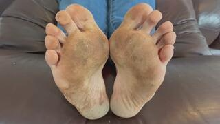 Goddess Dirty Foot Worship and Inspection