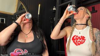 First Time Burping with Mars Solo and Harmony