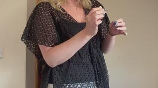 Finds “sister” Amy’s sneeze powder but doesn’t realise what it is until it’s too late