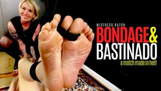 Bondage & Bastinado, a match made in hell! (For Quicktime)