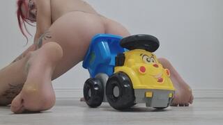 Riding My Ass on a Big Truck – Fart Fun