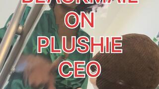 Ebony Giantess Throne: White Corp Bitch Plushy Smothered, Spat On & Blackmailed for Raises & 70% Payout