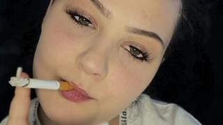 Seductive Smoking While drinking Desperados