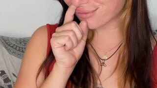 Lilith Deep Nose Picking - Fingers In Nose Close Up