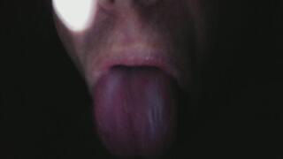 A giant is eating you in the middle of the night vore style