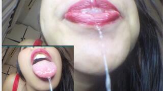 ALL THIS IS FOR YOU. SPITTING ON YOU IS MY GREATEST PASSION, ENJOY IT