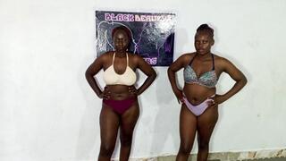 Naked Catfight Reen vs Regina