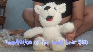 Humiliation of the teddy bear 560