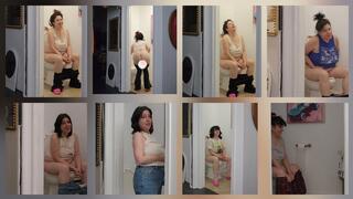 MARCH FOUND HOME TOILET FETISH FOOTAGE BUNDLE PT 1