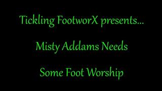 Misty Addams Needs Some Foot Worship