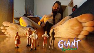 The Horny Giant | Full HD 1080p | Giantess - Vore - Male Feet