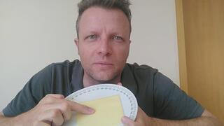 I shrink you to 5 inches and eat you between 2 slices of cheese