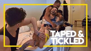 Taped Together and Tickled Mercilessly (1080p) Gay Bondage - Gay Domination - Tickling - Foot Fetish - BDSM