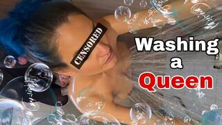 Washing a Queen - Femdom Slave Task