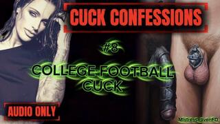 COLLEGE FOOTBALL CUCK: Your Wife Makes You watch As She Takes 3 Black Football Gods In Front Of You On The Vacation You Paid For