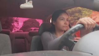 I yawn while I take a walk