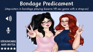 [Step] Sisters Bondage Predicament [Twisted Bondage Game] [VR headset] [Must Orgasm To Be Set Free] [Anal] [Strap-On] [Painal]