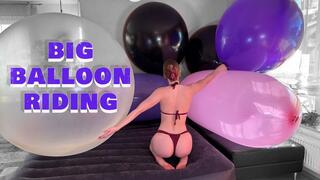 big balloon riding
