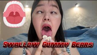 Swallow orgasm gummy bear