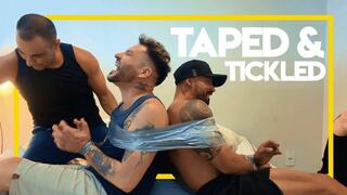 Taped Together and Tickled Mercilessly (1080p) Gay Bondage - Gay Domination - Tickling - Muscle - Fun - Foot Fetish - BDSM