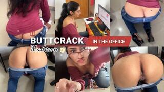 Accidental Buttcrack at the Office