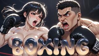 Mixed Boxing - Underground Circuit Fight Turns Into Ring Pussy Humiliation (Erotic Audio)