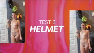 test 3 motorcycle helmet