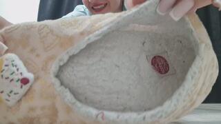 Worn Slippers Tease – Foot Domination & Close-Up Control