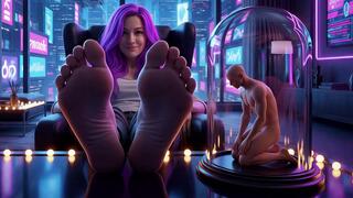 Let Me Love Your Soles, Giantess - Foot Worship