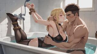 Water Under "I Love You" - Extreme Breath Play & Orgasms