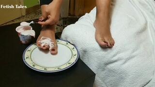 Feetcleaner ep 1 Yogurt Feet cleaning