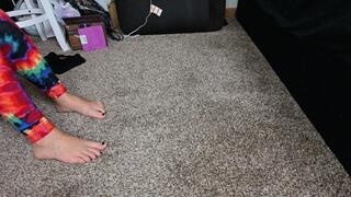 Sideview of Dylans feet on my face (1080)