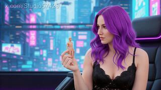 Small Toy Man Trampled, Humps Giantess Boot, Cums On Her Boot, Gets Eaten