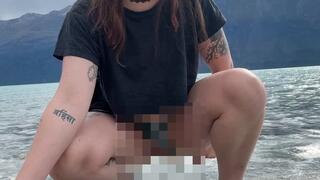 Peeing on the Lake Shore