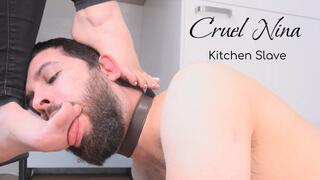 Cruel Nina - Kitchen Slave - Foot Worship & Foot Humiliation