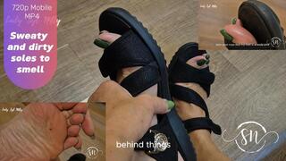 Sweaty and dirty soles day to day. 720p - Mobile