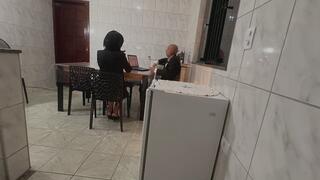 Secretary is surprised with slaps on the butt and anal penetration with creampie.