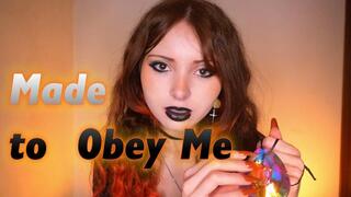 Made to Obey Me - Mesmerize, Nail Fetish, Slave Training 720p wmv