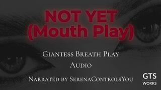 Morning Almost… Giantess Mouth Control… Pre Vore Edge Play… Held Over Her Tongue by GTS Works