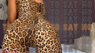 Too stupid to Say No - Virgin Humiliation