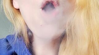 No Makeup Smoking & A Couple Coughs