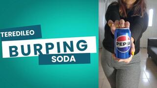 BURPING A SODA