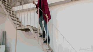 I twisted my ankle on the roof AVI