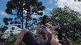 Outdoor footmassage 1080 p