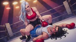 Mixed Boxing Fantasies #29: My Sweaty Ring Domination Confession